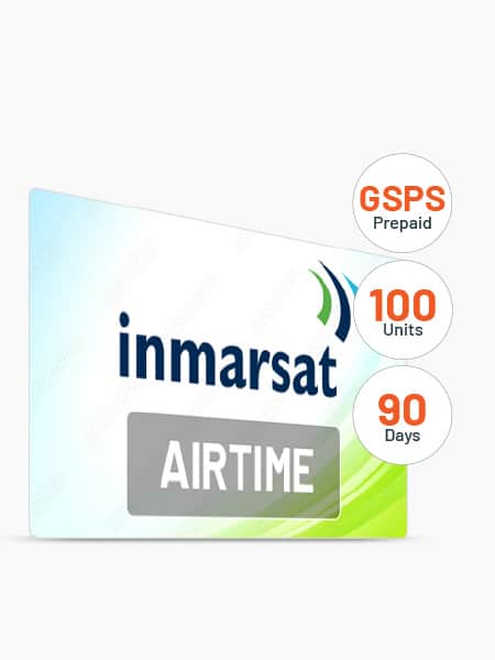 Standalone Sub-Saharan Africa Vouchers (Excl RSA, Zim, Bots & Nam) Inmarsat SSA 100 (66 Mins) GSPS Prepay Voucher - 90 day validity