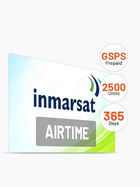 Inmarsat 2500 (1666 Mins) GSPS Prepay Voucher - 365 day validity