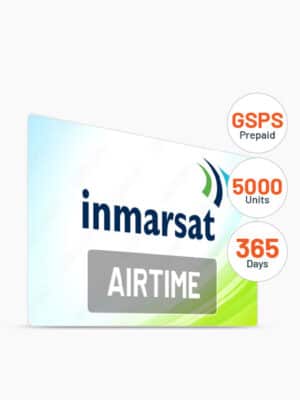 Inmarsat 5000 (3333 Mins) GSPS Prepay Voucher - 365 day validity