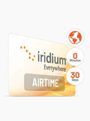 Iridium 0 mins Global Prepay Voucher - 30 day validity