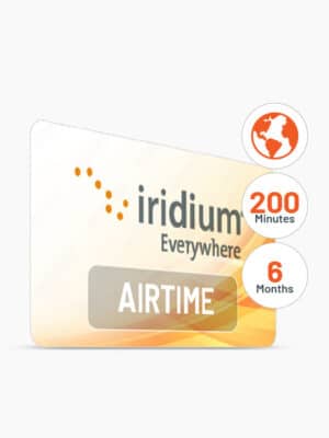 Iridium 200 mins Global Prepay Voucher - 6 month validity