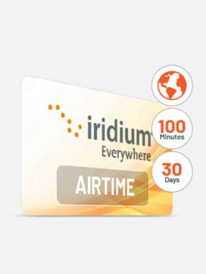 Iridium 100 mins Global Prepay Voucher - 30 day validity