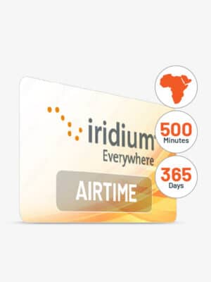Iridium 500 mins Africa and Middle East Prepay Voucher - 365 day validity
